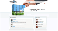 Desktop Screenshot of evoluziona.com